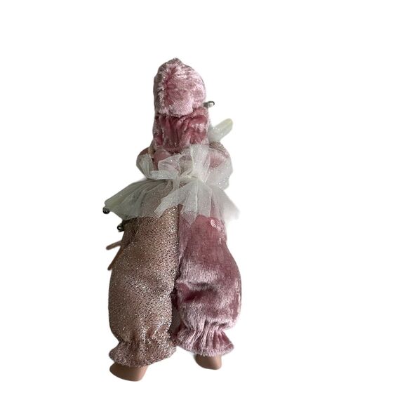 Vintage 1980s Venetian Porcelain Jester Baby Doll 7.5 Inches Decor Collection - Picture 5 of 8